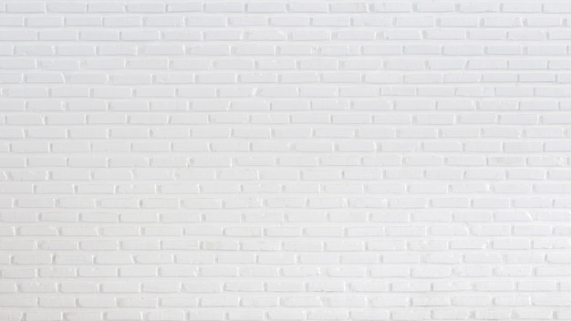 Muster der weißen Backsteinmauer für Hintergrund und gemasert