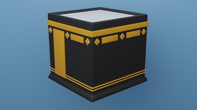 Musulmanes kaaba de la Meca modelo 3d