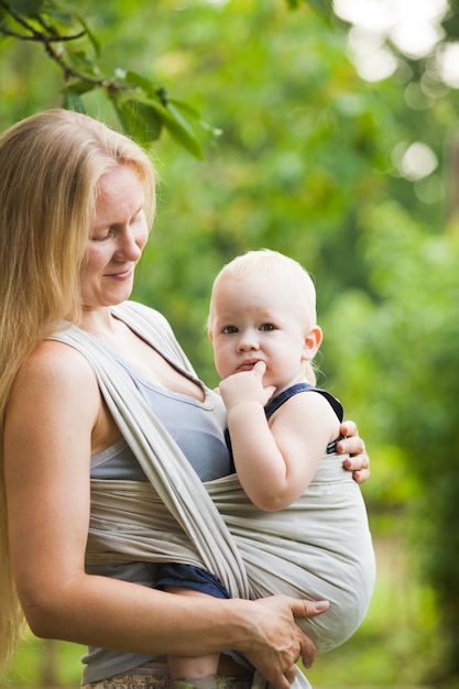 Foto mutter und sohn