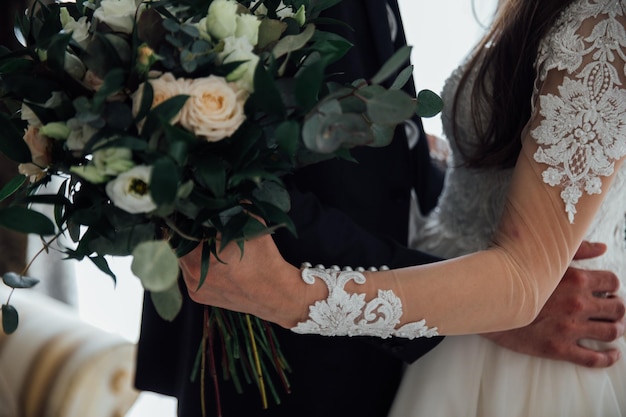 muy hermosa es la reunión de la novia con su novio