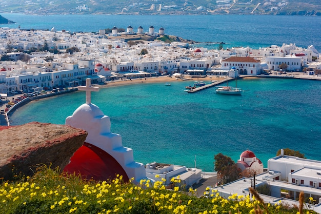 Mykonos Stadt, Chora auf der Insel Mykonos, Griechenland