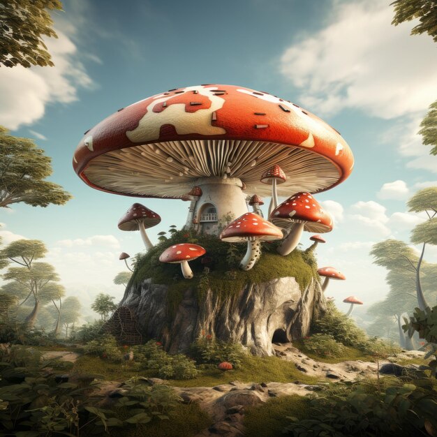 Mystische Pilze: Zauberhafte Geschichten aus einem fantastischen Wald