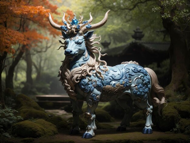 Mythologisches Tier Qilin