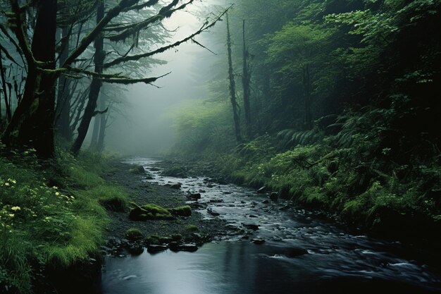 na floresta do rio Generative Ai