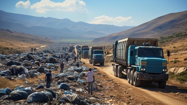 Nachhaltige Abfall-Landfill-Initiativen