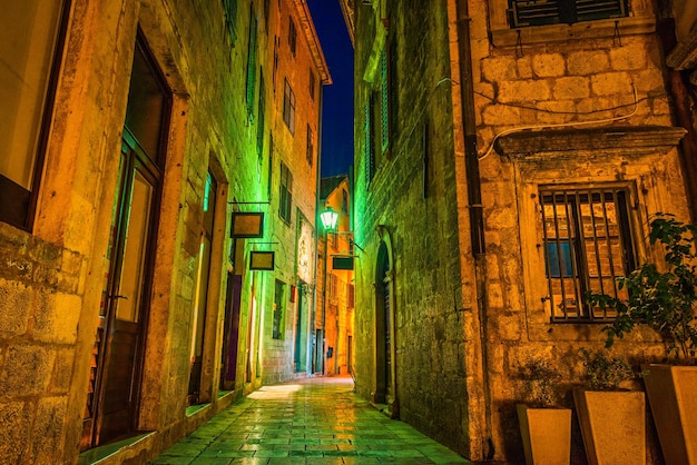 Nacht in Kotor