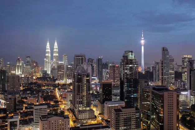 Nacht in Kuala Lumpur, Malaysia