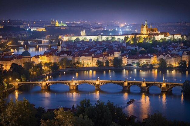 Nacht in Prag