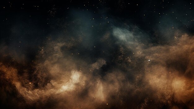 Nachthimmel mit Sternen und Hintergrund der Milchstraße