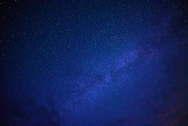 Nachthimmel mit vielen glänzenden Sternen, natürlicher abstrakter Astro-Hintergrund