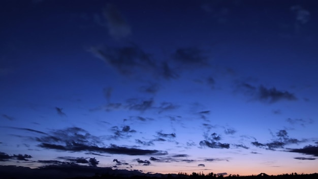Nachthimmel Sonnenuntergang Landschaft Natur Hintergrund