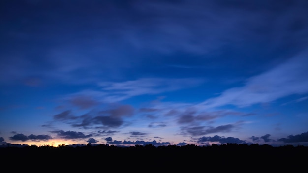 Nachthimmel Sonnenuntergang Landschaft Natur Hintergrund