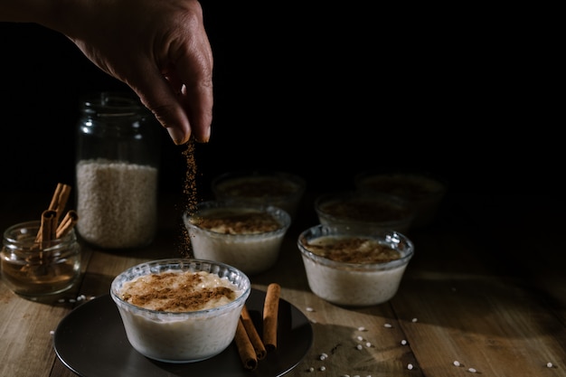 Nachtischreispudding