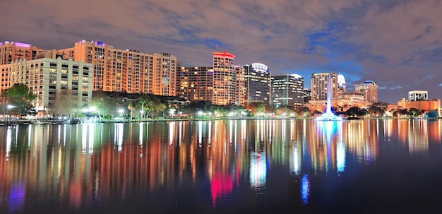 Nachtpanorama von Orlando