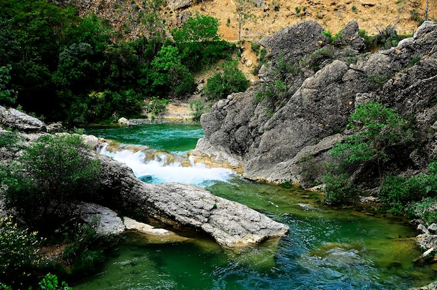 Nacimiento del río Guadalquivir en la Sierra de Cazorla.