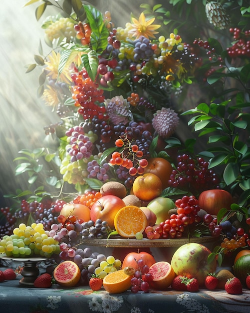 Nährstoffreiche Obst ausgewogene Ernährung