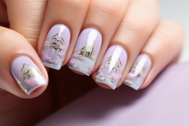 Nagelkunst für die Sommersaison