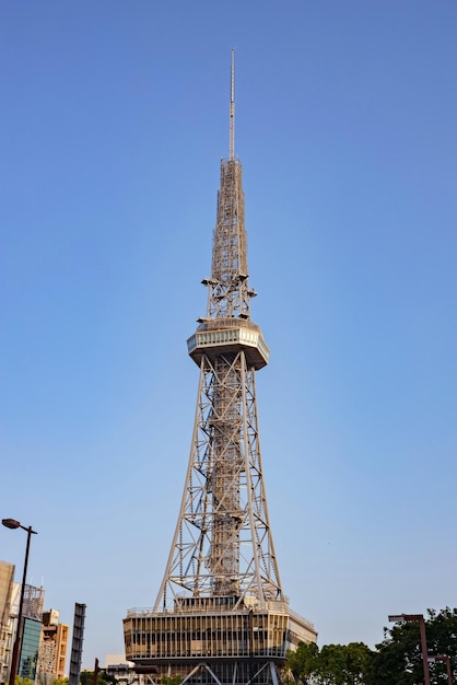 Nagoya, Japan Mai - 25, 2019: Der Fernsehturm Nagoya ist ein Fernsehturm in Nagoya, Zentraljapan