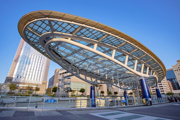 Nagoya, Japón Mayo - 25, 2019: Oasis 21 La Torre de TV de Nagoya es una torre de TV en Nagoya, Japón central