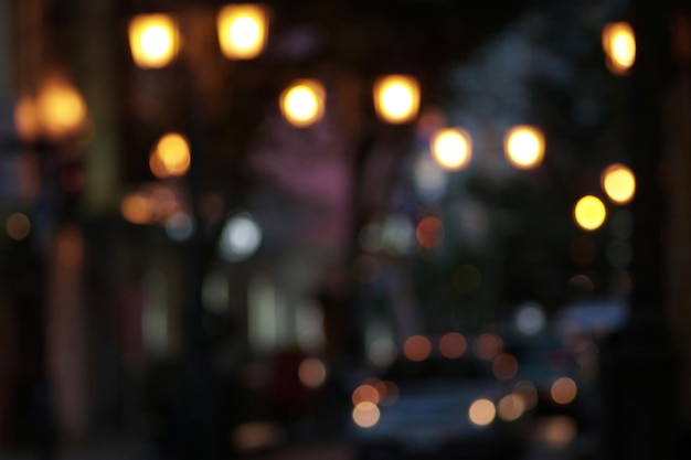 Nahaufnahme der beleuchteten Lichter