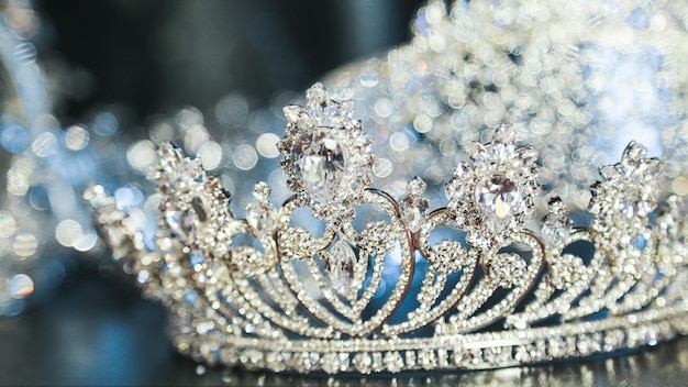 Nahaufnahme der Tiara
