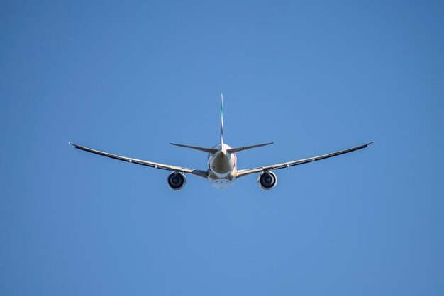 Foto nahaufnahme des flugzeugs