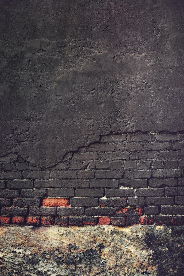 Foto nahaufnahme einer alten ziegelsteinmauer
