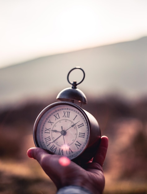 Foto nahaufnahme einer handuhr