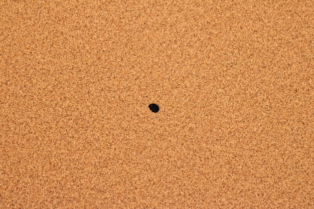 Foto nahaufnahme einer herzform auf sand