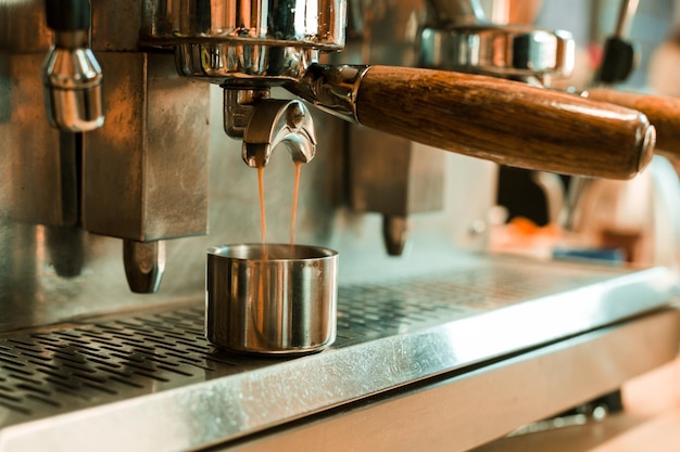 Nahaufnahme einer Kaffeetasse