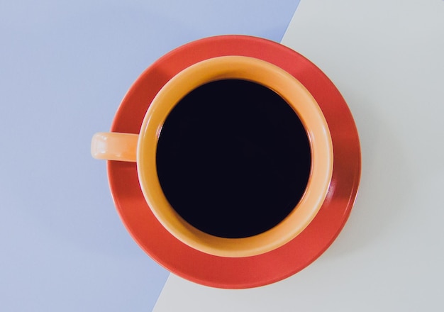 Nahaufnahme einer Kaffeetasse