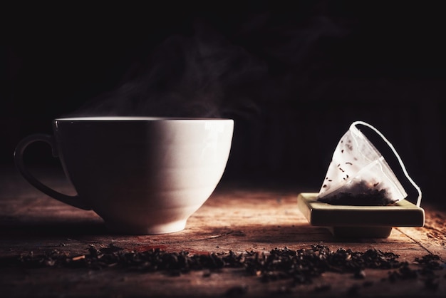 Nahaufnahme einer Teetasse