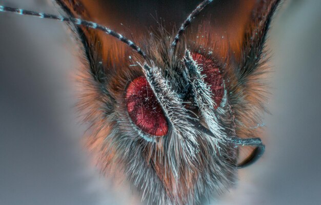 Foto nahaufnahme eines insekten