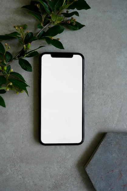 Nahaufnahme eines Mobiltelefons