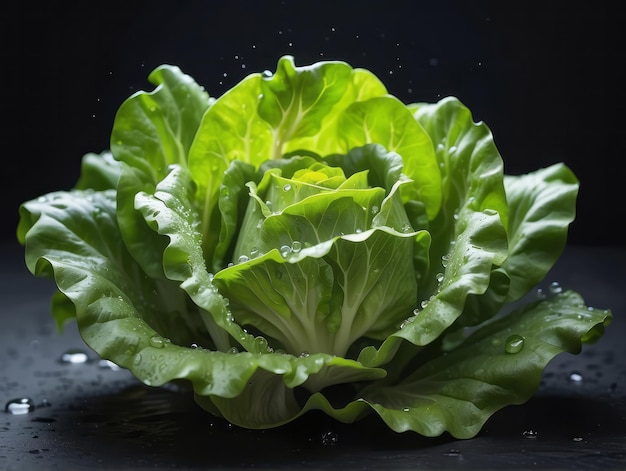 Nahaufnahme eines schönen Kartoffeln mit Wassertropfen