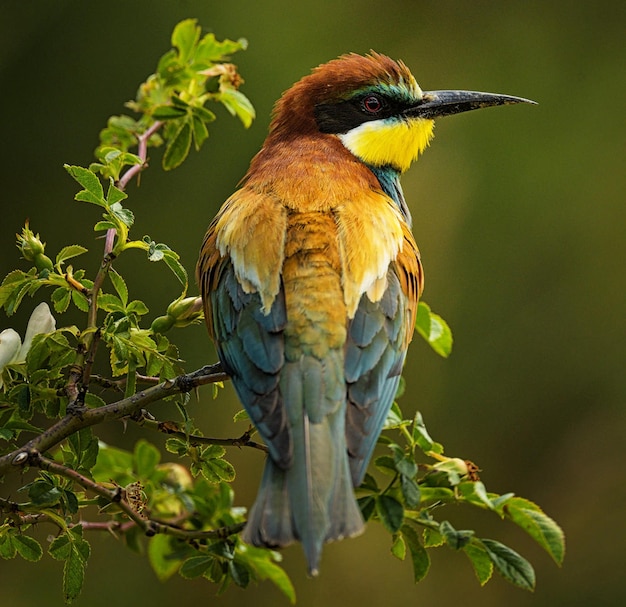 Nahaufnahme eines Vogels, der auf einem Zweig sitzt
