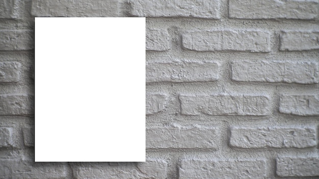 Nahaufnahme eines weißen Rahmens an der Wand