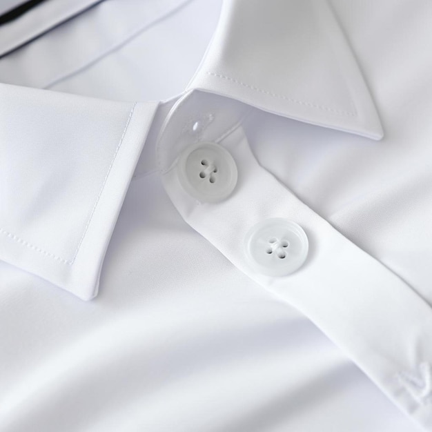 Foto nahaufnahme eines weißen t-shirts mit halsband und ärmel54_block_0_1jpg