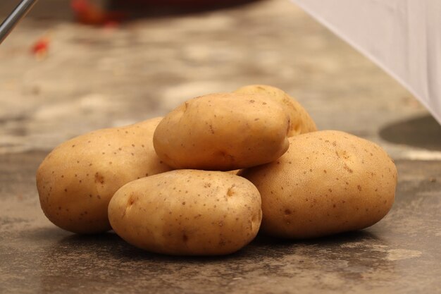 Nahaufnahme Foto kurzes Kartoffelgemüse