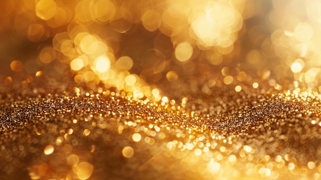 Nahaufnahme Gold glitter Textur Hintergrund festliche Dekoration unterschiedliches Design