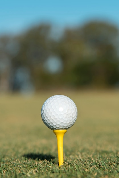 Nahaufnahme Golfball