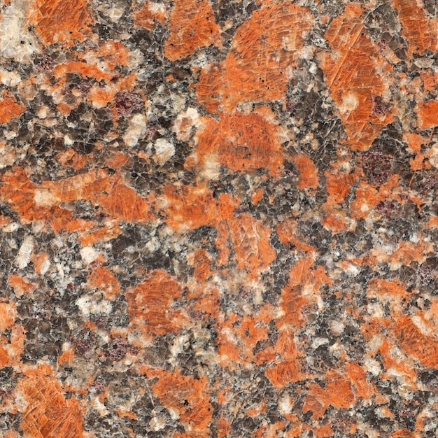 Nahaufnahme Rot gesprenkelter Granit Natursteintextur nahtloses Muster