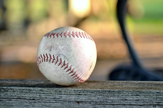 Nahaufnahme von Baseball