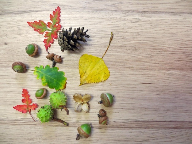 Foto nahaufnahme von blumen auf einem holztisch