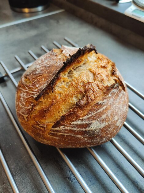 Foto nahaufnahme von brot