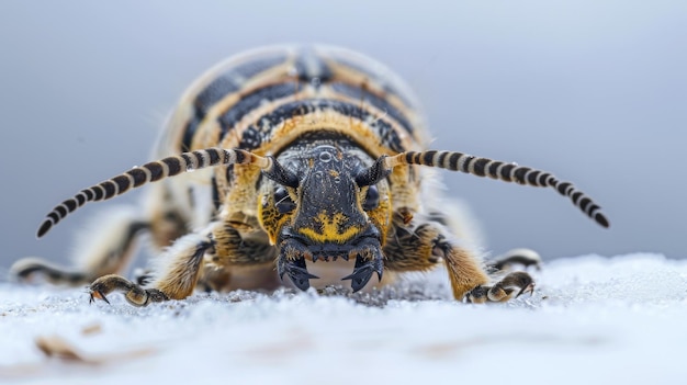 Nahaufnahme von Bug auf dem Boden