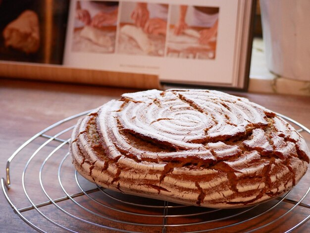 Foto nahaufnahme von dessert auf dem kühlregal