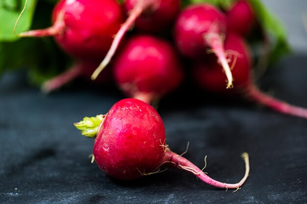 Nahaufnahme von Erdbeeren