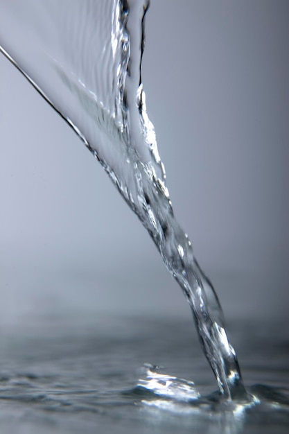 Nahaufnahme von fließendem Wasser