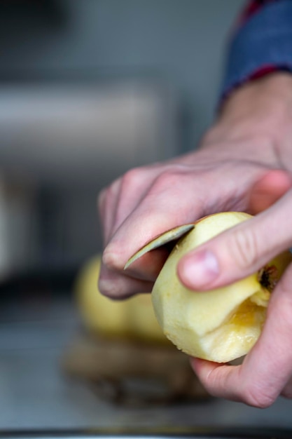 Nahaufnahme von Früchten in der Hand